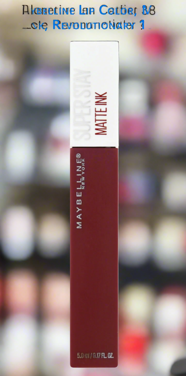 Lipstick - Super Stay Matte Ink Liquid - by Maybelline - Shade #180 Revolutionary