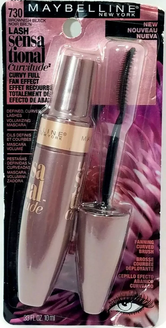 Mascara - Lash Sensational Curvitude - by Maybelline New York - #730