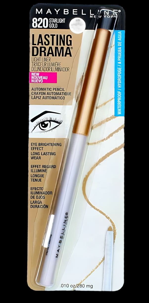 Eye Liner - Light Liner - 820 Starlight Gold - Maybelline