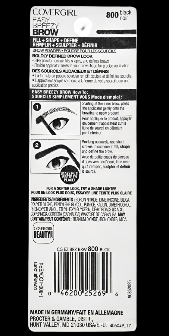 Eye Brow Shaper - by CoverGirl - #800 Black