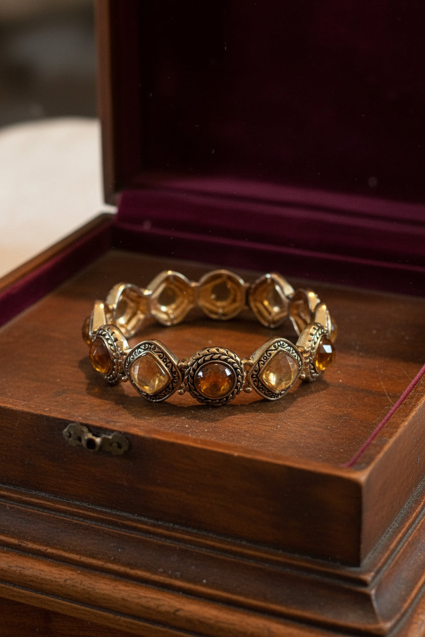 Vintage Style Napier Stretch Bracelet