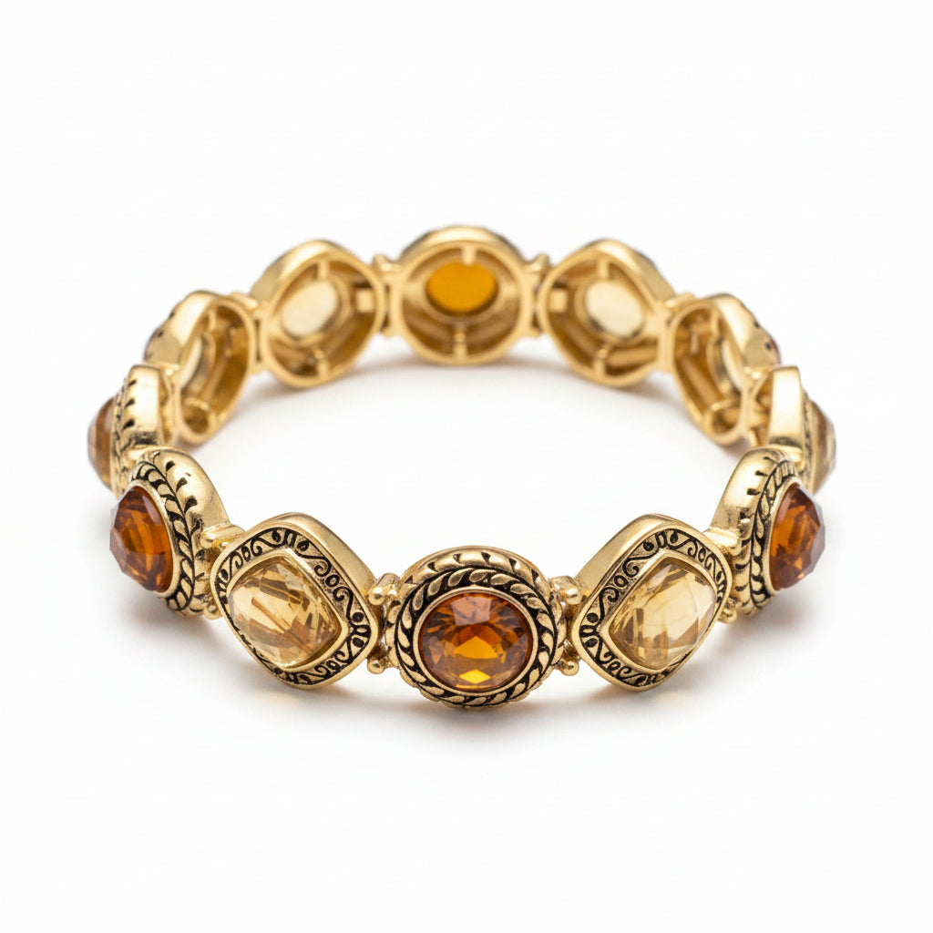 Vintage Style Napier Stretch Bracelet