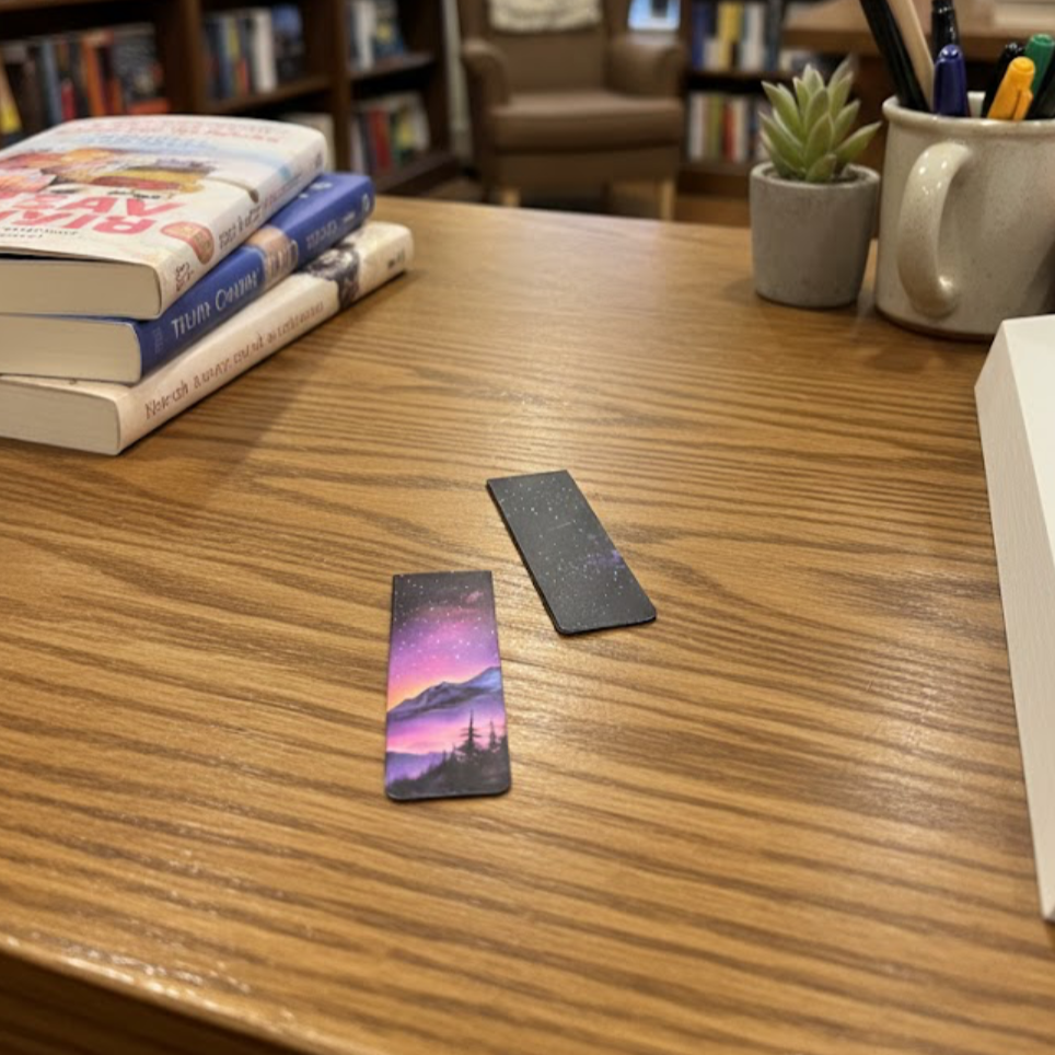 Set of 2 Magnetic Book Markers