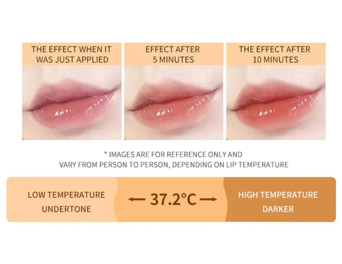 Lipstick - Crystal Flower Petal Color Changing - Beauty Sign