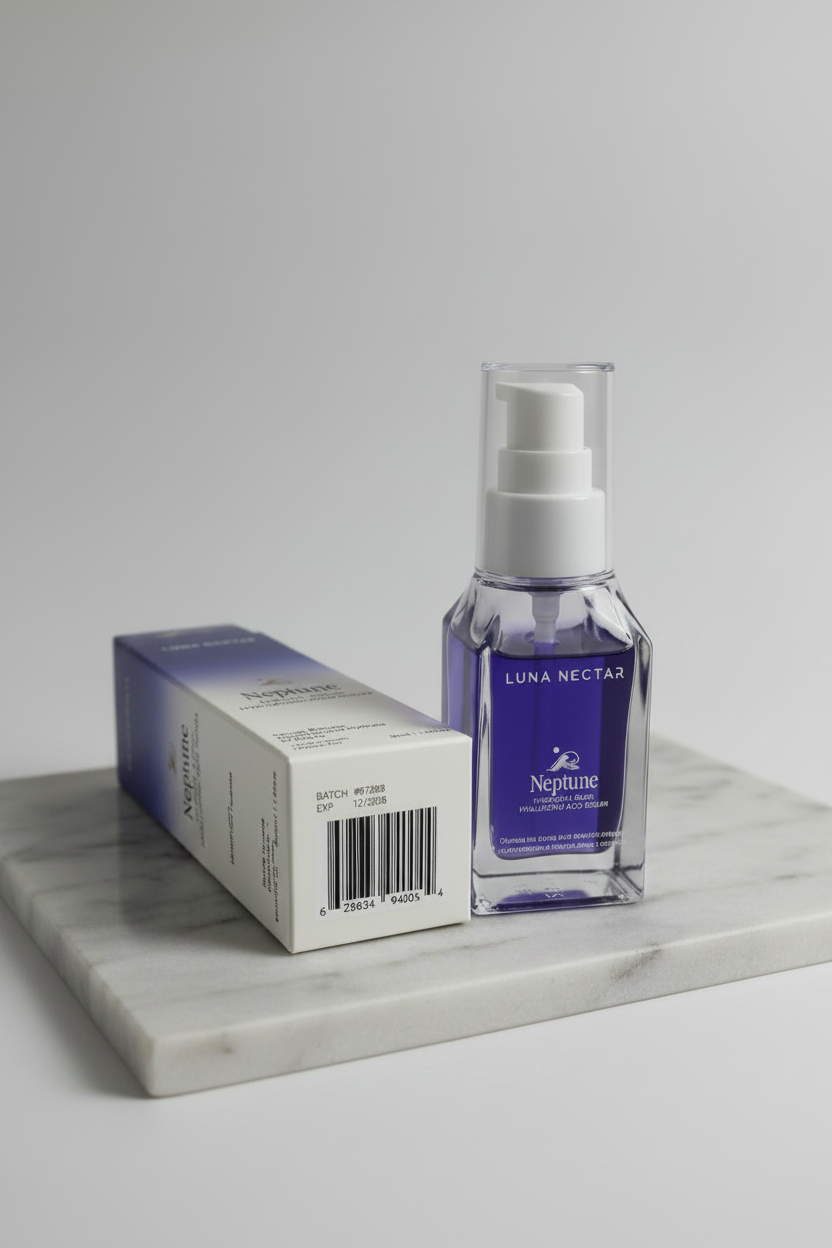 Hydrate and Blur Hyaluronic Acid Serum - Luna Nectar Neptune