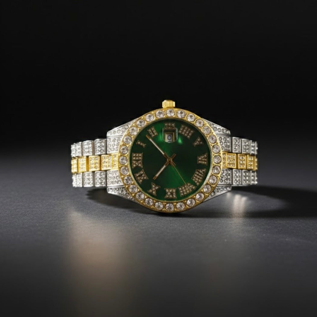 Men's Luxury Hip-Hop Style Quartz Watch