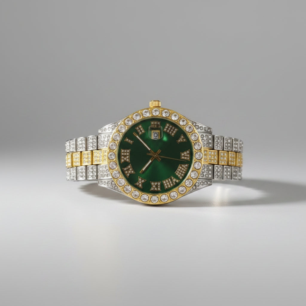 Men's Luxury Hip-Hop Style Quartz Watch