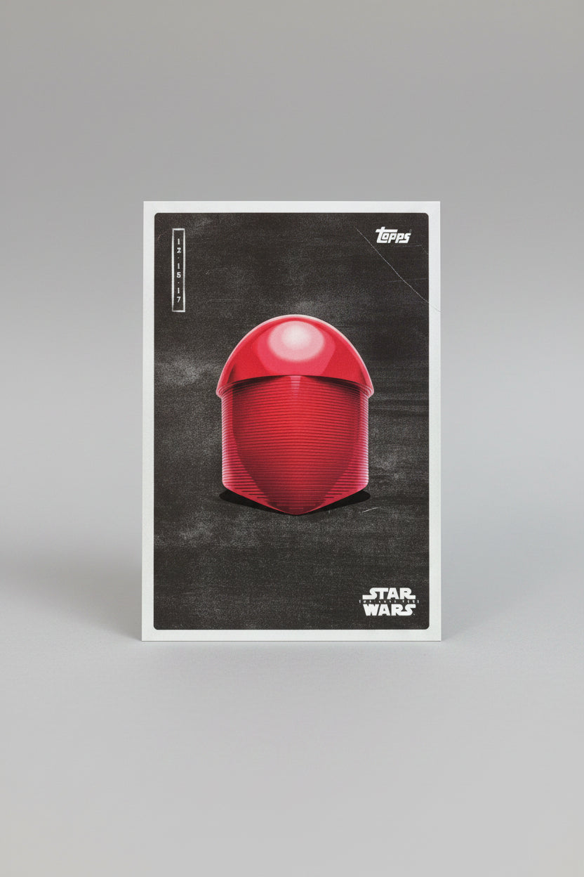Mini Poster - Topps - Star Wars: The Last Jedi Promo Card - Porg & Praetorian Guard - 7x5