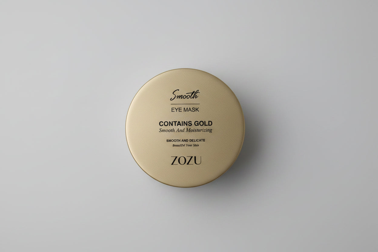 Golden Eye Mask - ZOZU - Contains 24K Gold