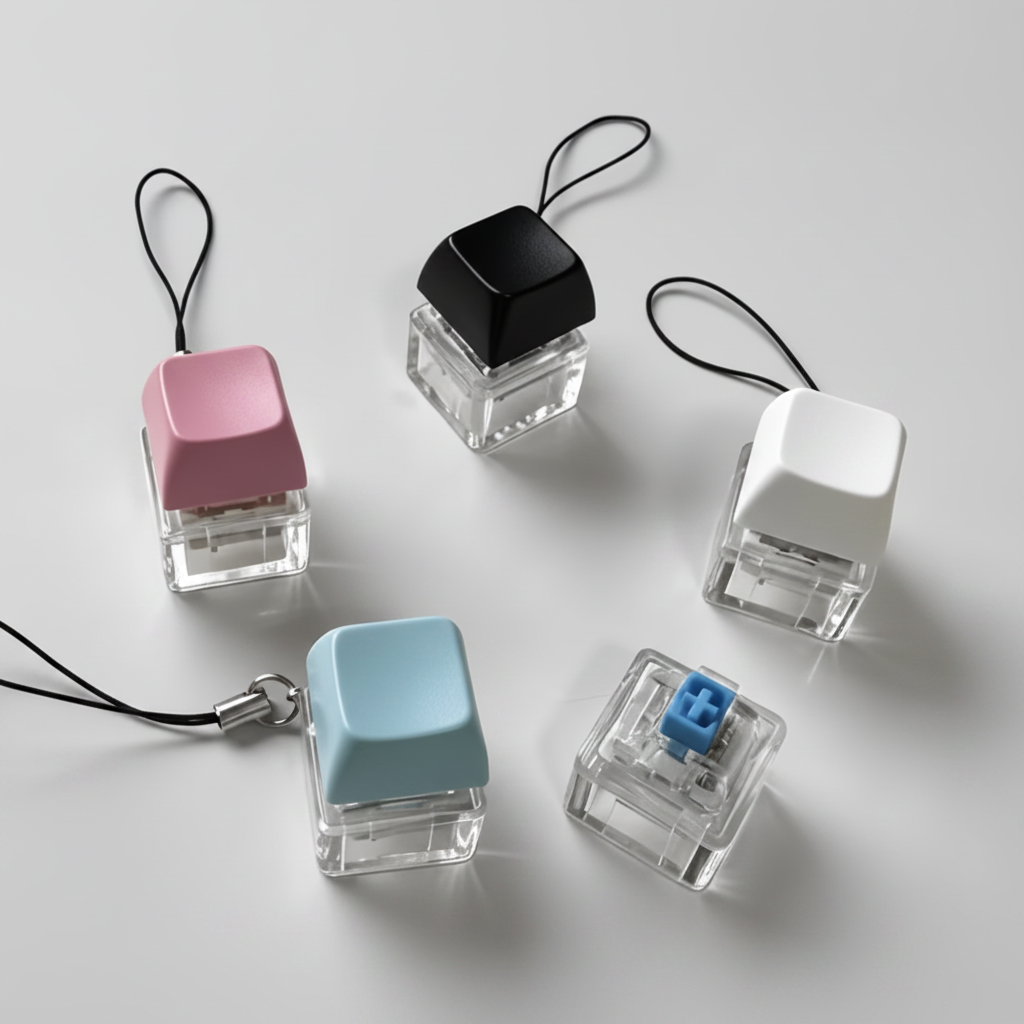 Fidget Clicker -  Keyboard Button - Random Color Key Cap