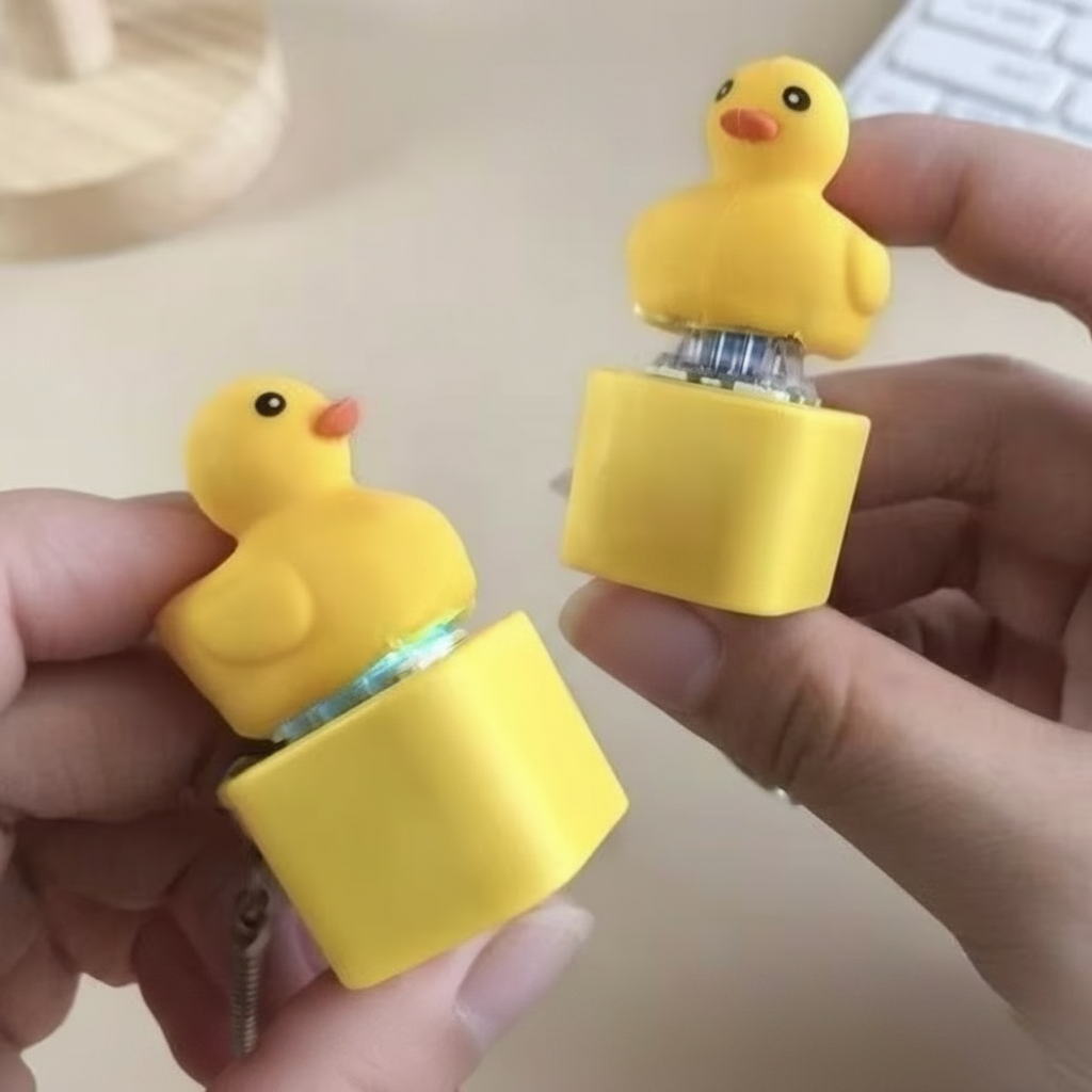Fidget Clicker -  Animal Button - Noise Making - Duck - Frog - Lizard - Seagull
