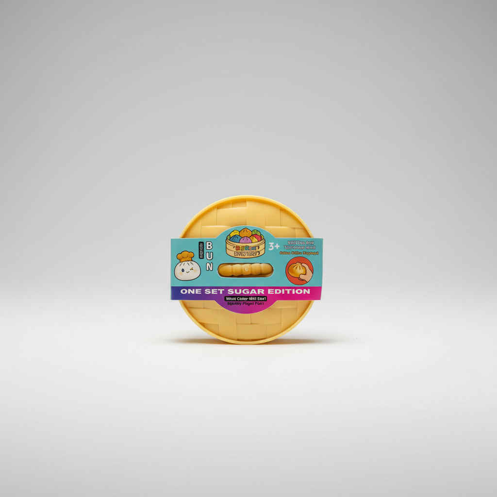 Sensory Toy - Sugar Edition - Rainbow Mystery - Squishy Bun