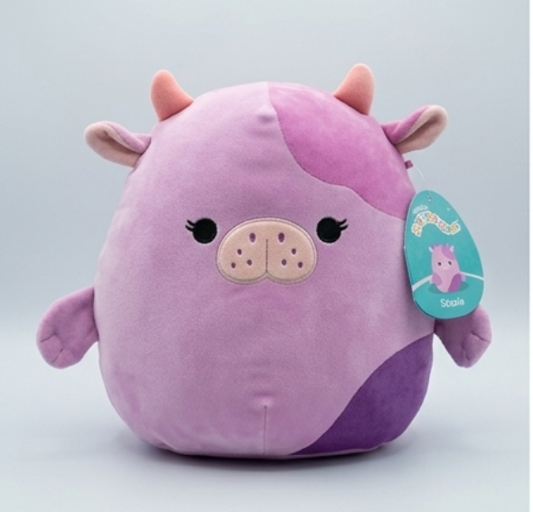 Squishmallows - Stasia - the Purple Cow Plush - 16 inches