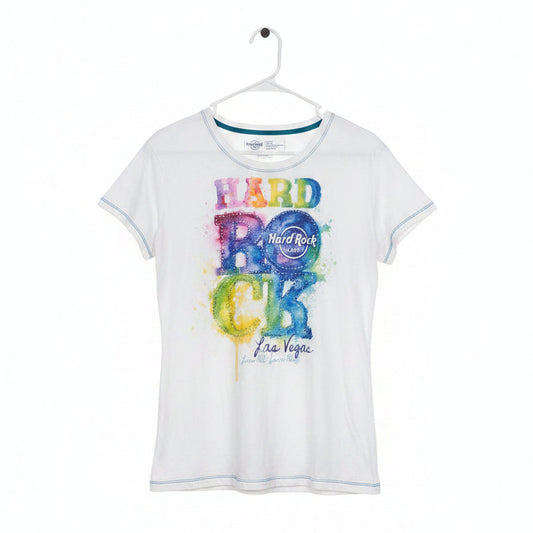 Juniors T Shirt - Hard Rock Cafe Las Vegas - XL