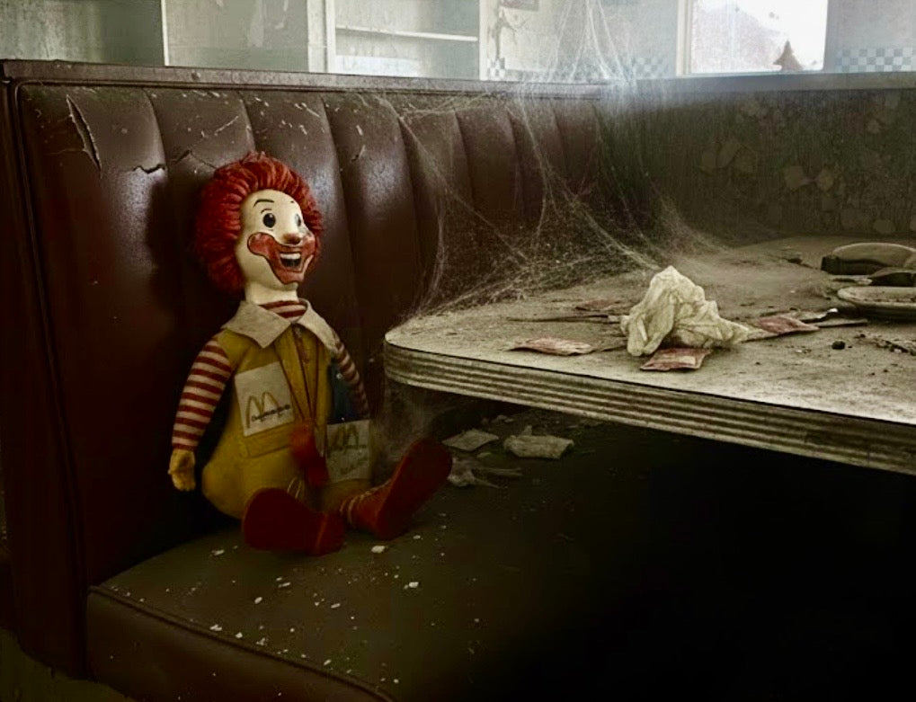 Haunted Ronald McDonald Doll - "Restless Spirit"