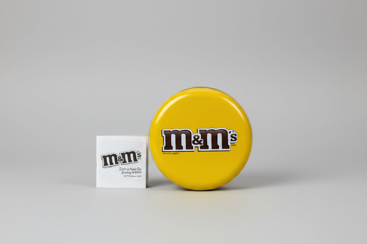 Watch - Collector's Piece - 2008 - M&M Fun Watch - Analog - Yellow