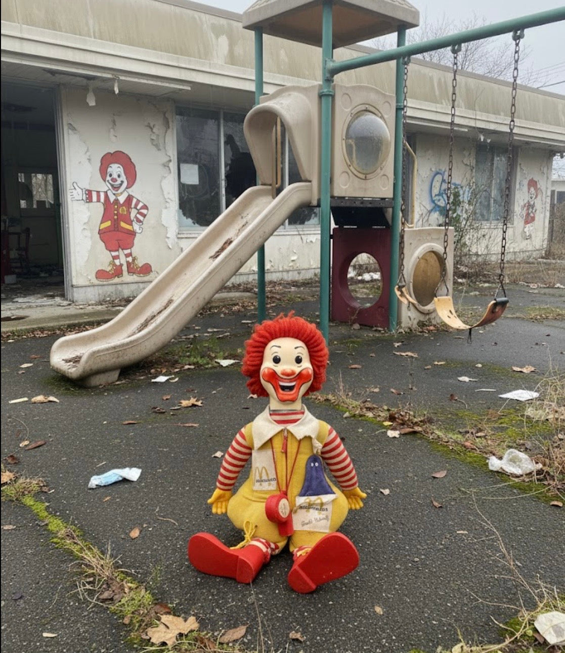 Haunted Ronald McDonald Doll - "Restless Spirit"