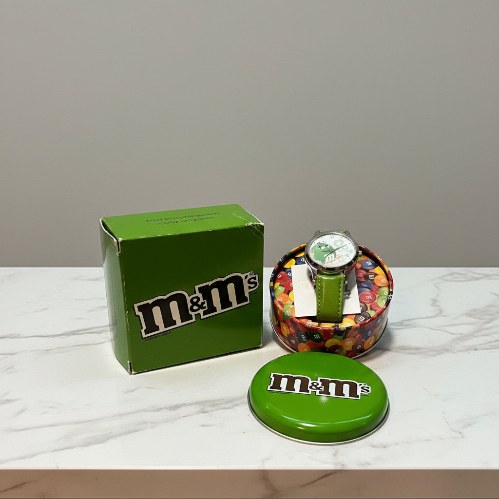 Watch - Collector's Piece - 2008 - M&M Fun Watch - Analog - Green