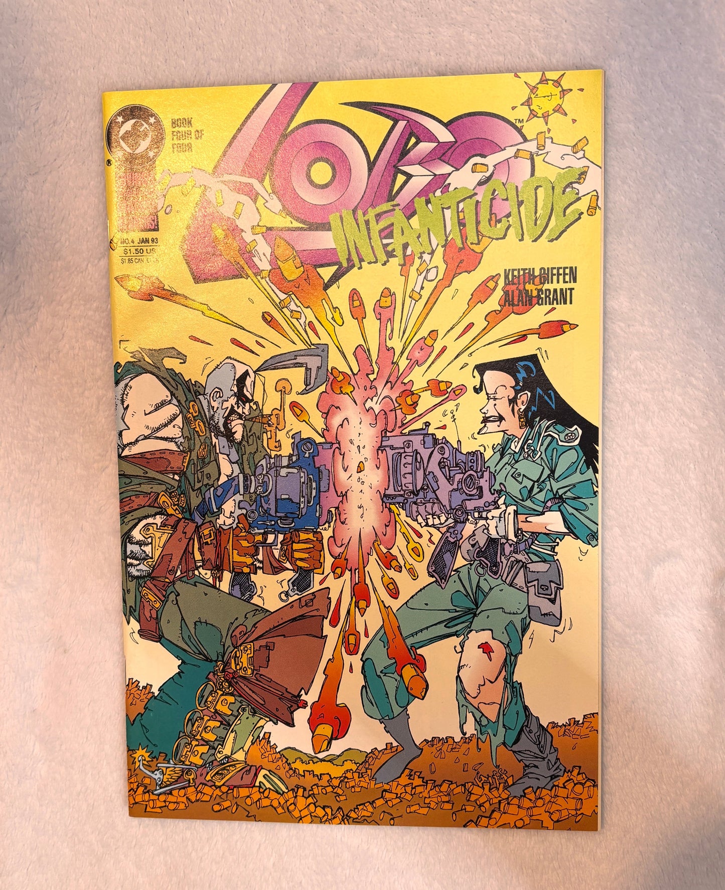 Comic Book - DC - January 1993 - Lobo: Infanticide - #4 - Book 4 of 4