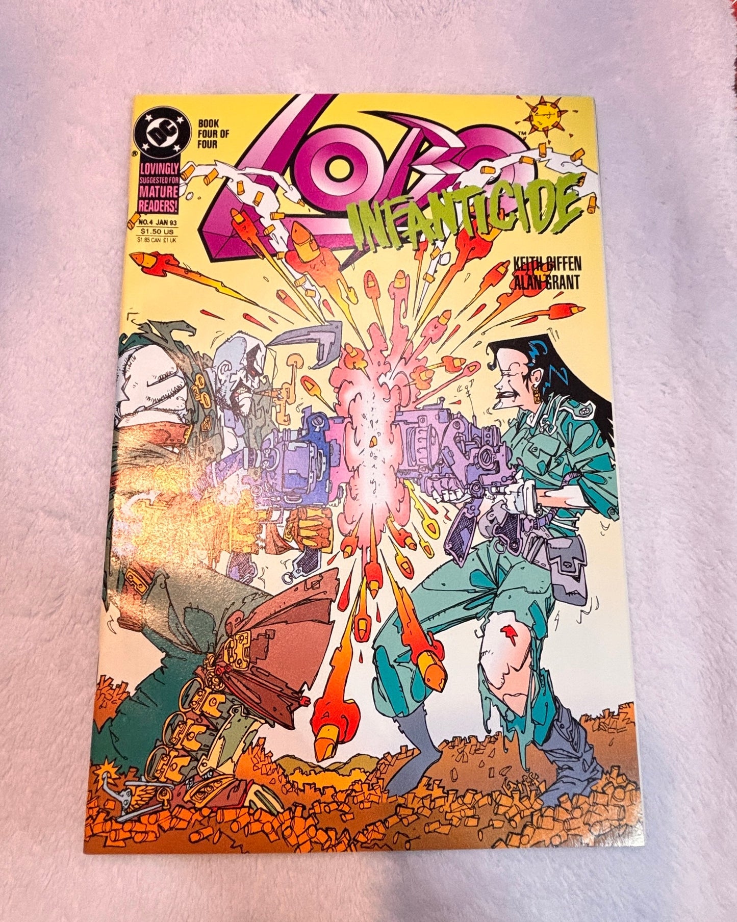 Comic Book - DC - January 1993 - Lobo: Infanticide - #4 - Book 4 of 4