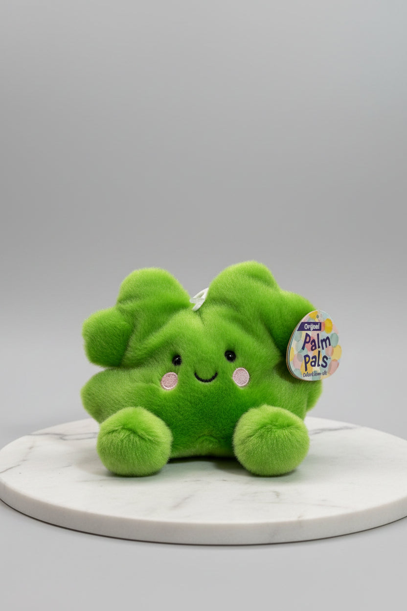 Stuffed Toy - Plush Four Leaf Clover - 5.5 inches