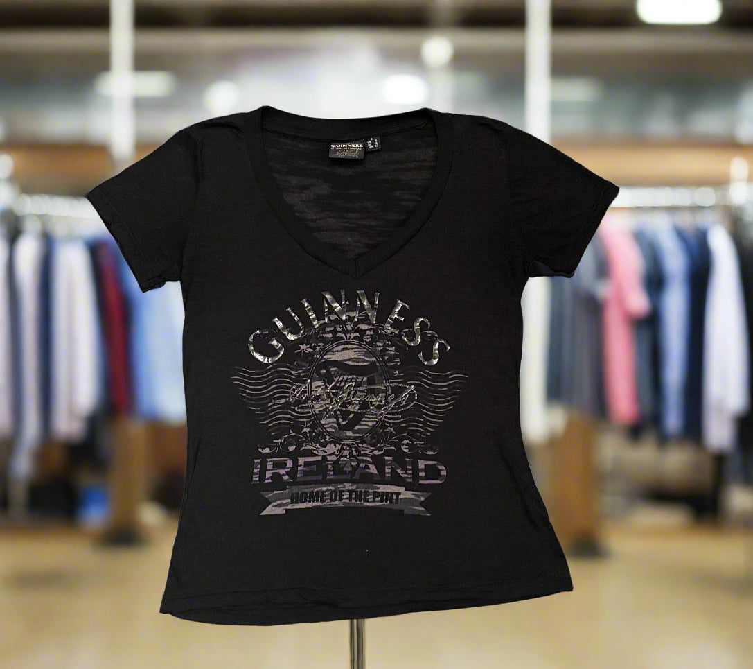 Ladies T Shirt - Guinness Ireland Home of the Pint