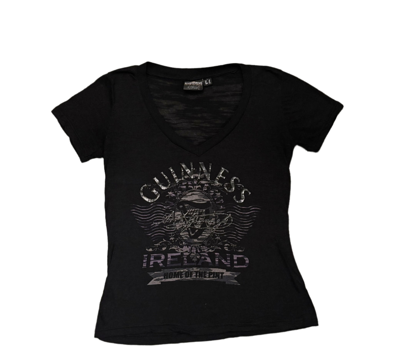 Ladies T Shirt - Guinness Ireland Home of the Pint