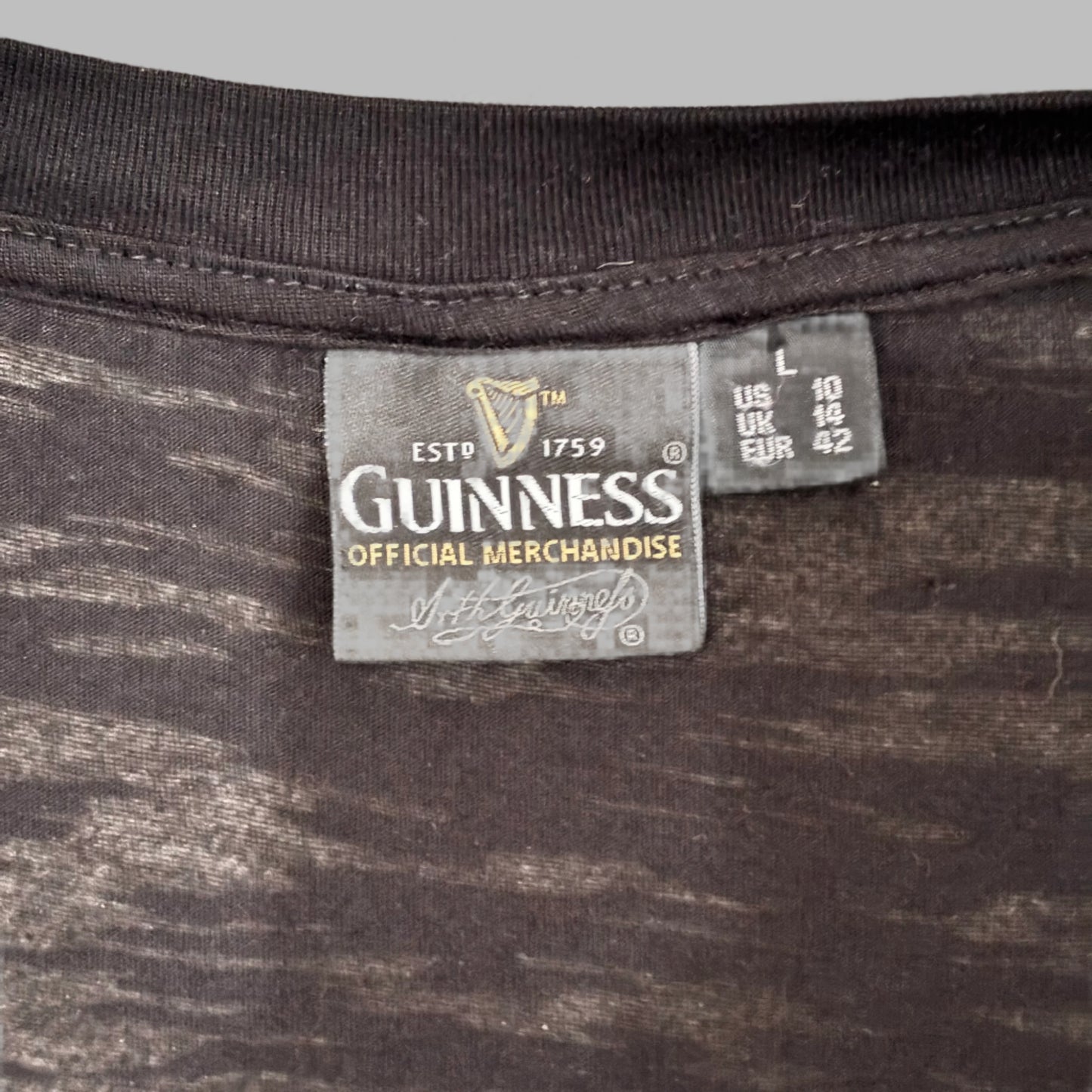 Ladies T Shirt - Guinness Ireland Home of the Pint