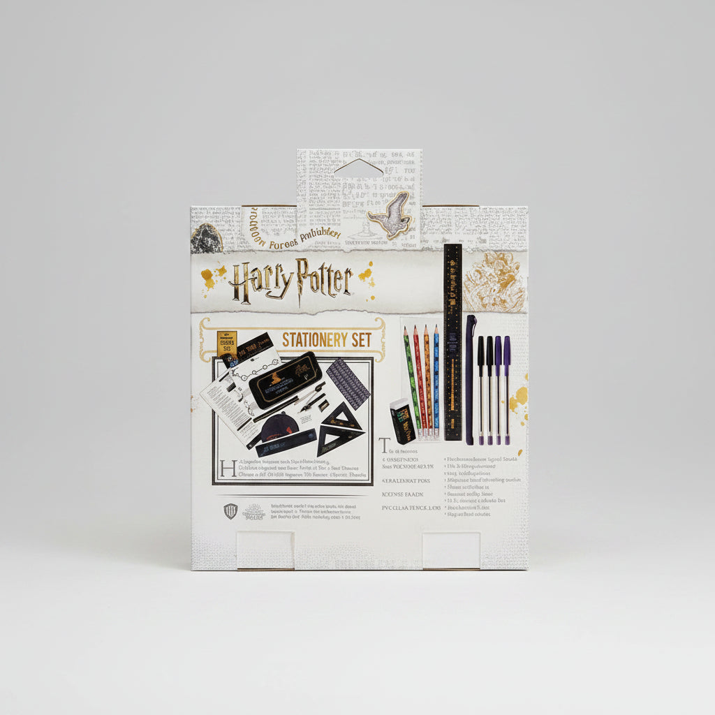 Stationery Set - Harry Potter- Wizarding World - Bonus Math Set