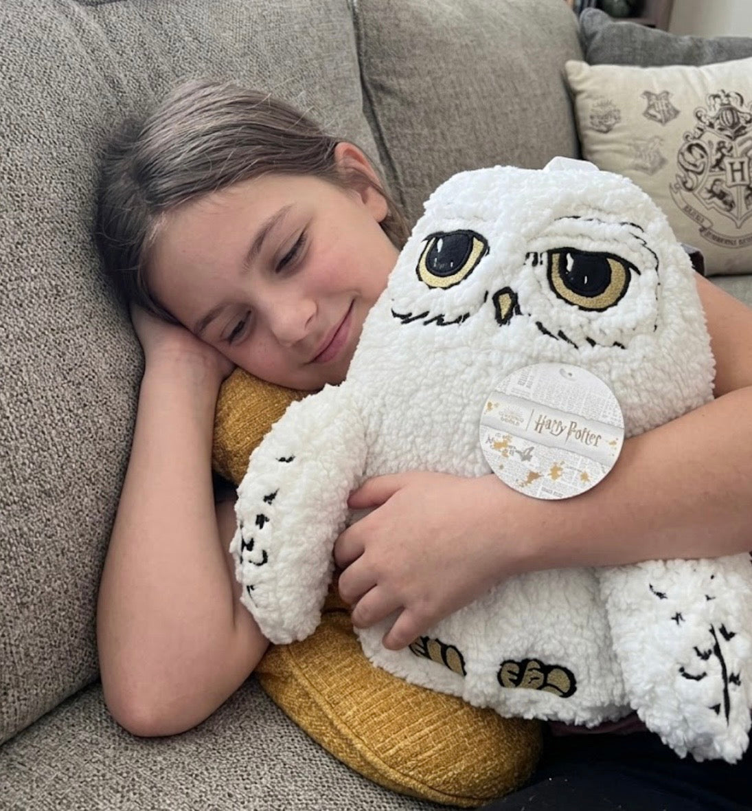Hot Water Bottle - with Ultra Soft Plush Cover - Harry Potter - Hedwig