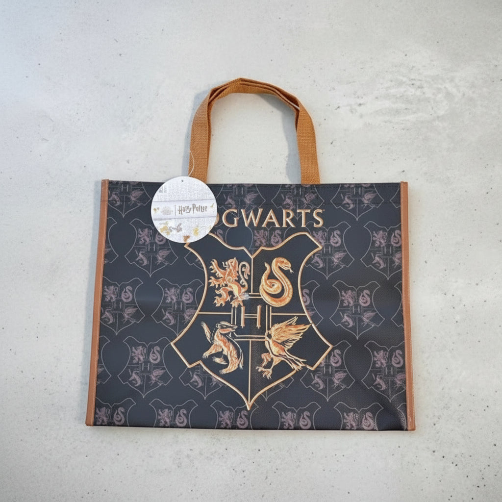 Tote Bag - Harry Potter - Hogwarts - Vinyl - Shopping Bag