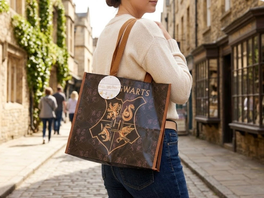 Tote Bag - Harry Potter - Hogwarts - Vinyl - Shopping Bag