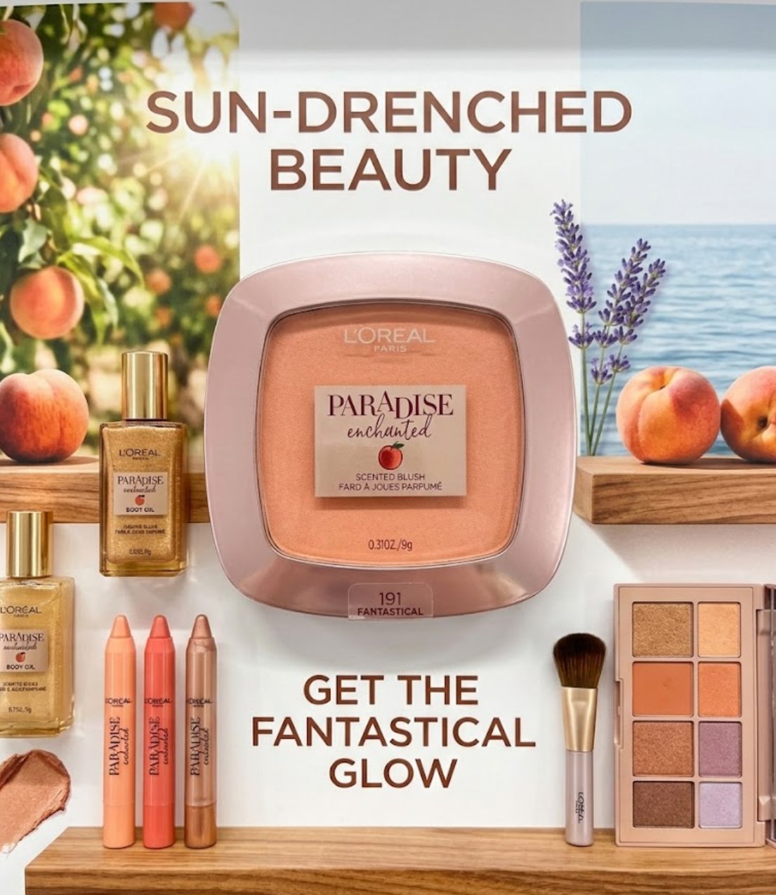 L'oreal Paris Paradise Enchanted Scented Blush - #191 Fantastical