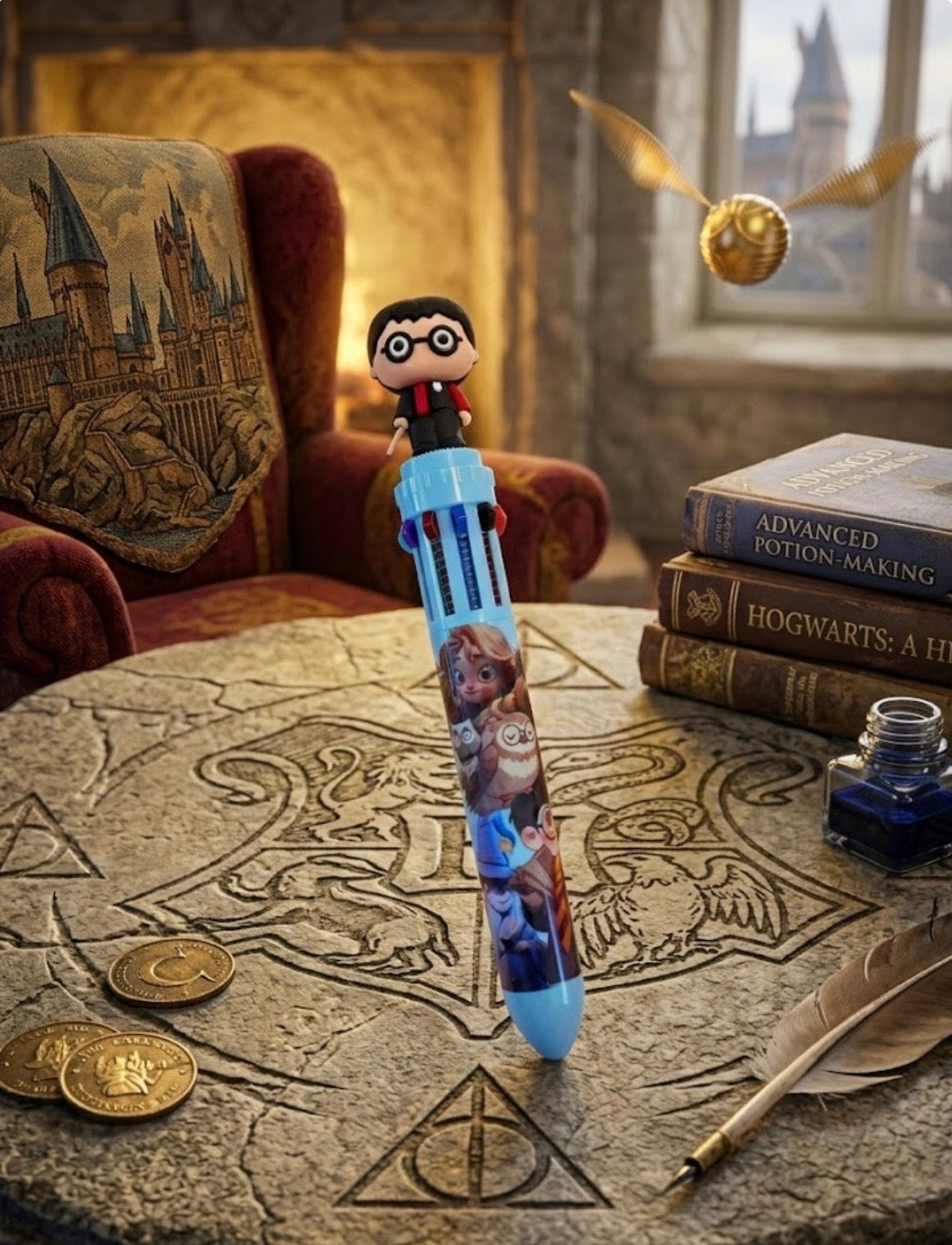 Multicolored Pen - Harry Potter Themed