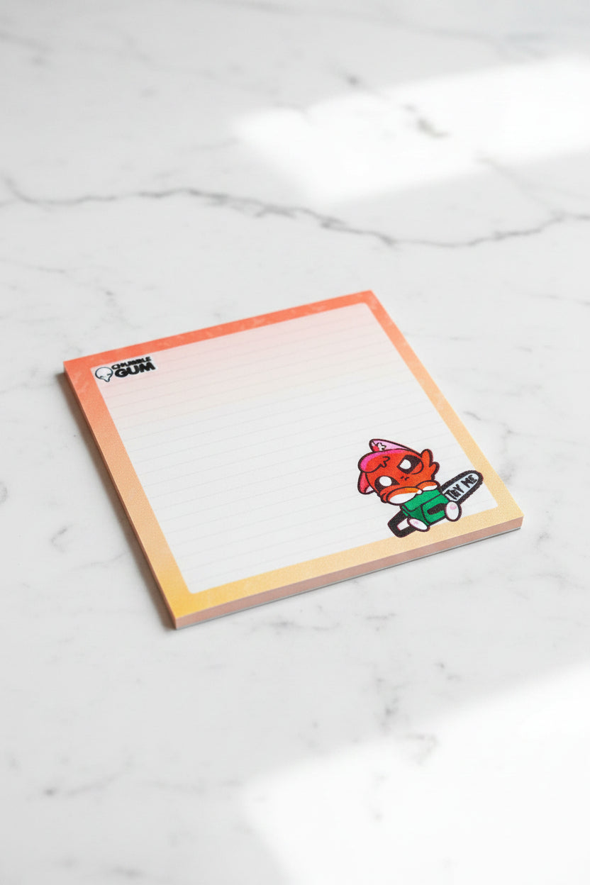 Post It Notes - Sarcastic - Chumble Gum - "Try Me"