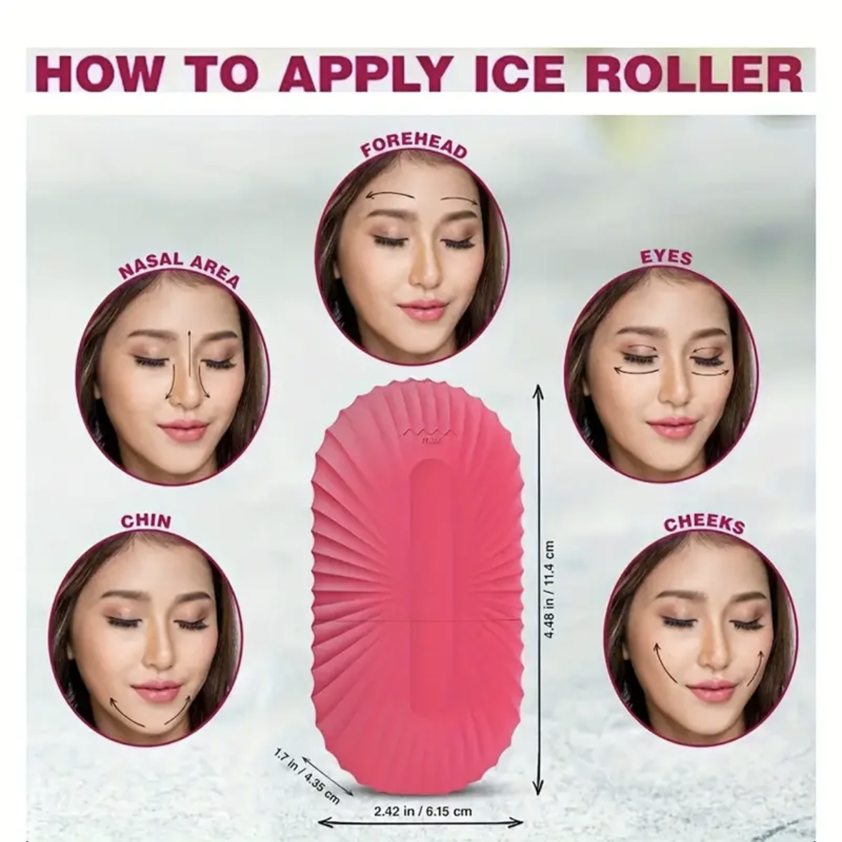 Mattika - Face and Eye Ice Roller
