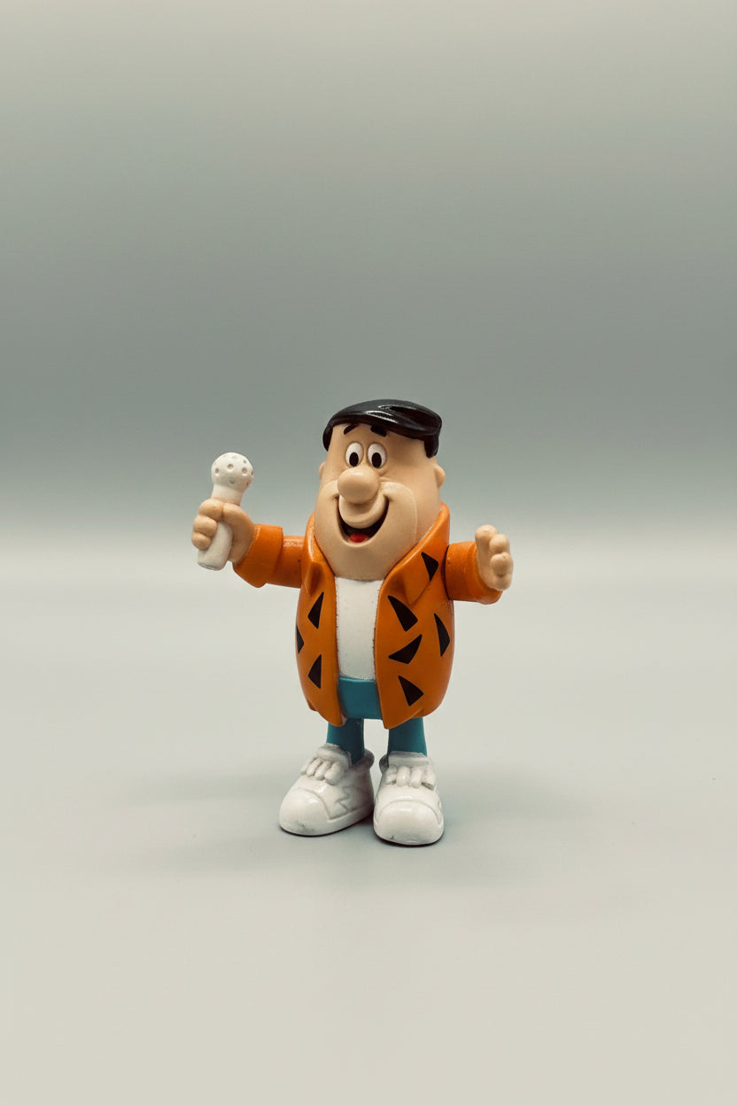 Action Figure - Vintage - 1991 - Fred Flintstone - Hanna-Barbera