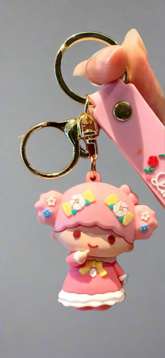 Keychain - Hello Kitty and Friends