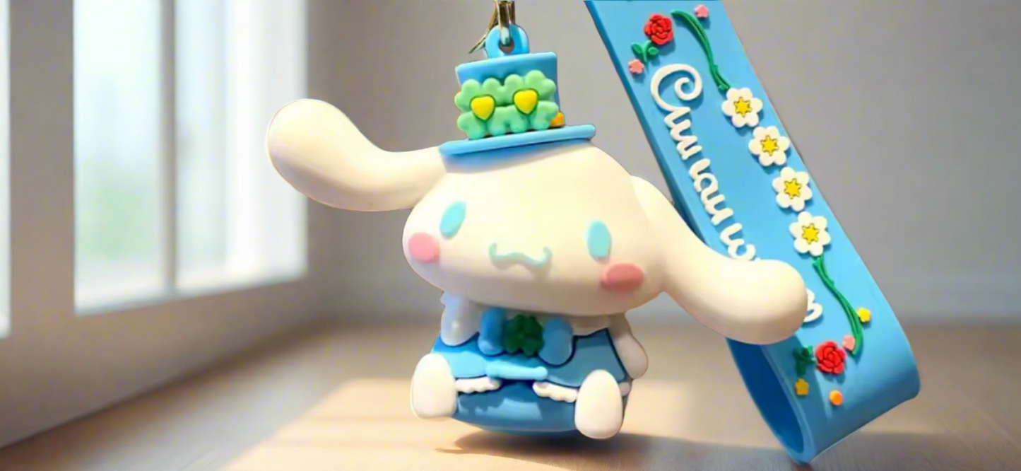 Keychain - Hello Kitty and Friends