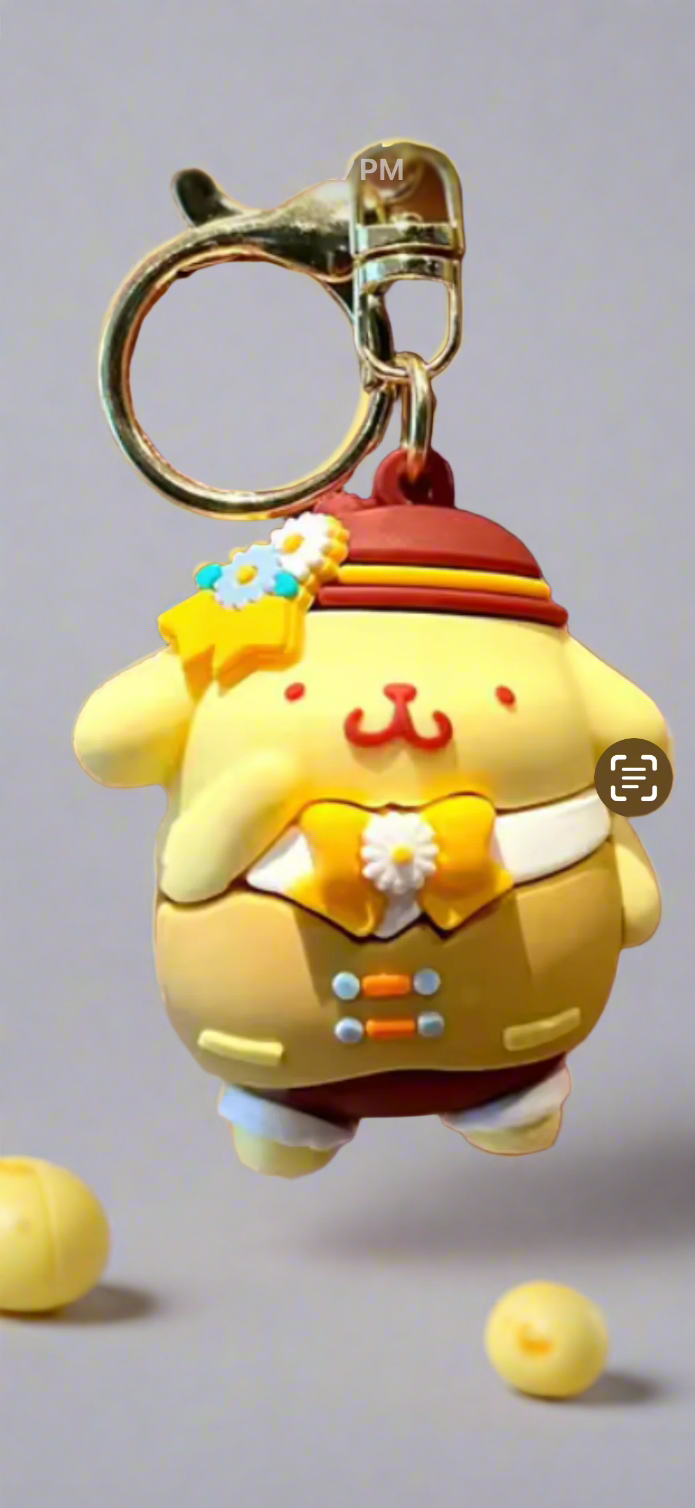 Keychain - Hello Kitty and Friends