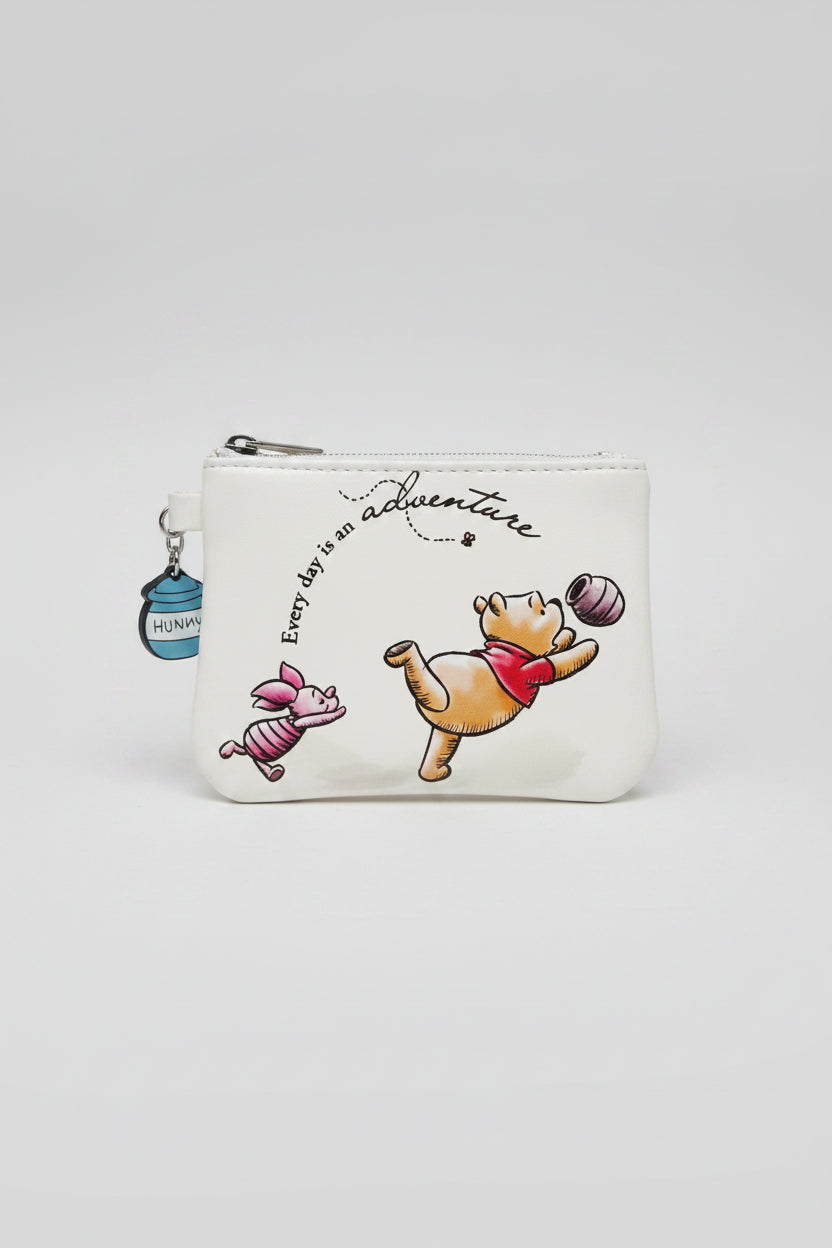 Coin Purse - Disney - Winnie the Pooh - with Hunny Pot Charm