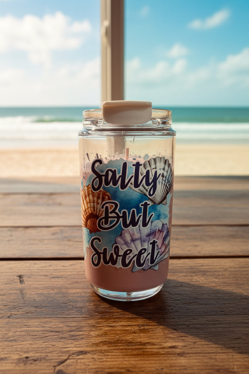 Tumbler - Travel Mug - SMEG Brand - "Salty But Sweet" - 12oz