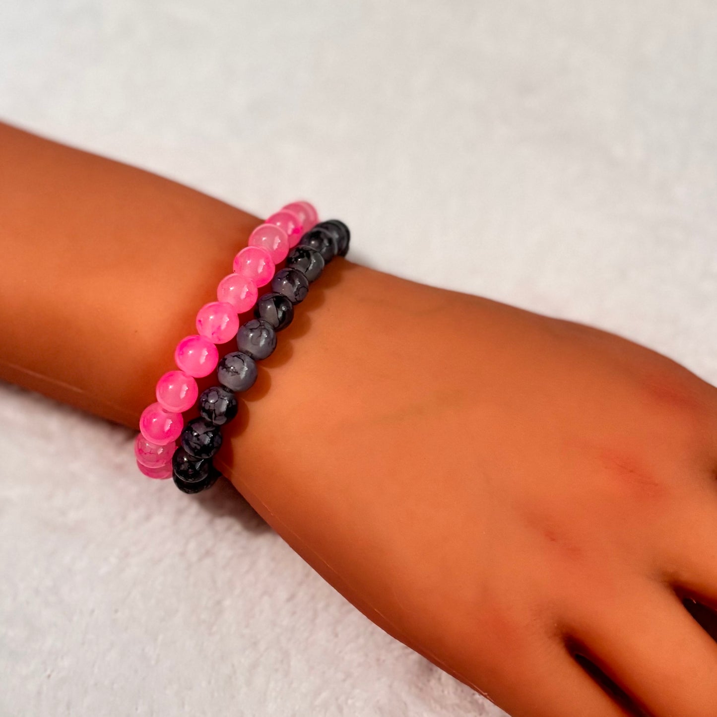 Bracelet - Grey and Black Labradorite