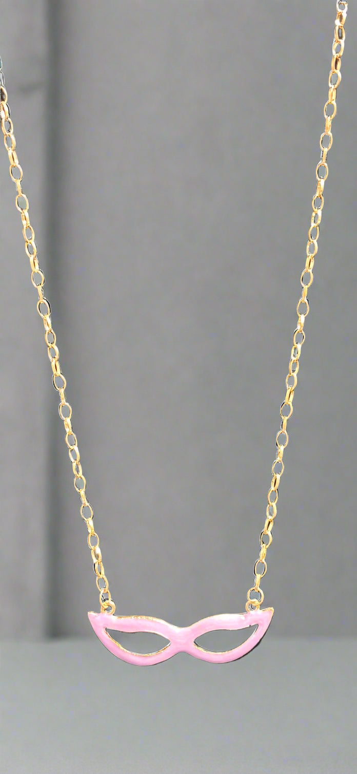 Necklace - Kate Spade Purple Lookout Glasses