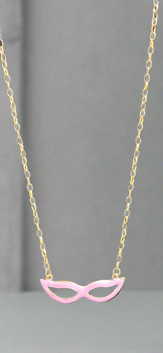 Necklace - Kate Spade Purple Lookout Glasses