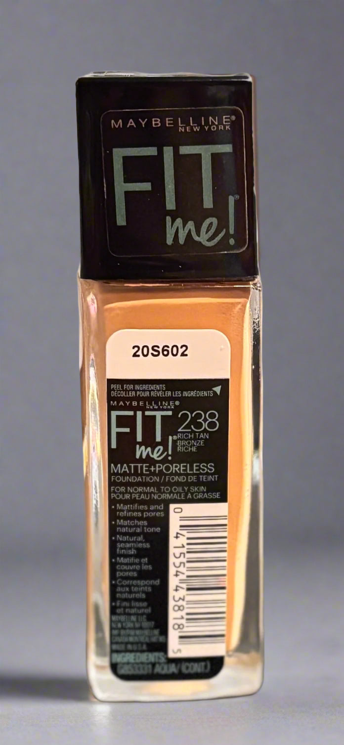 Liquid Foundation - Maybelline - Fit Me Matte - 238 Rich Tan