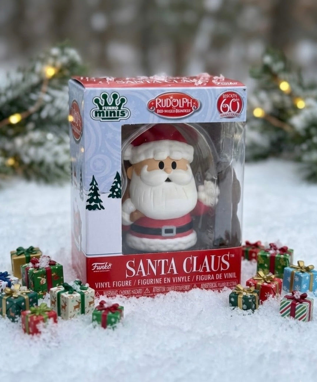 Funko Minis Rudolph the Red Nosed Reindeer - Santa Claus