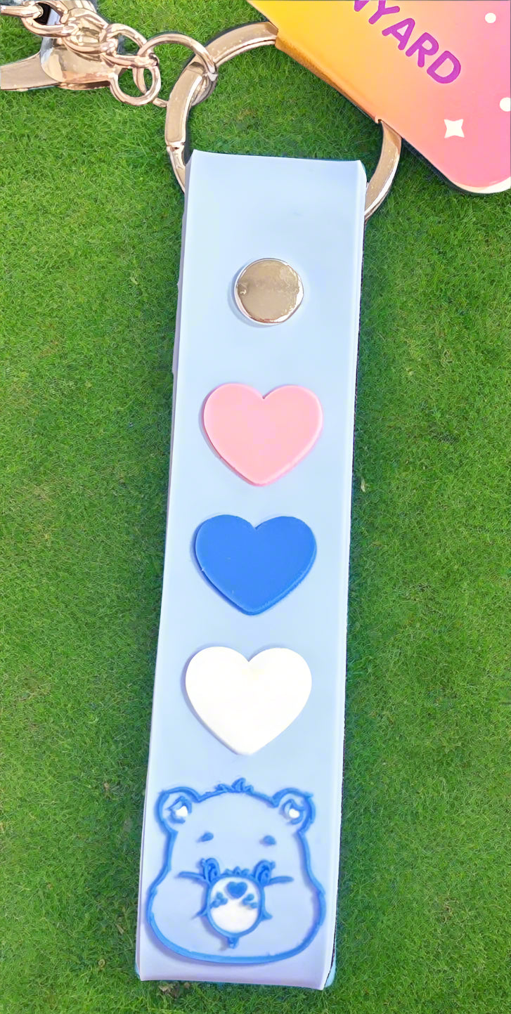 Keychain - Care Bears - Grumpy Bear