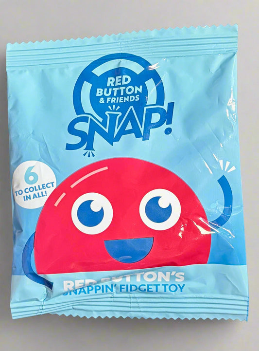 Toy - Sonic' Wacky Pack Kids Meal Toy - Red Button & Friends SNAP!