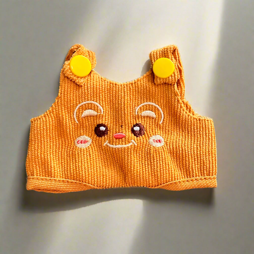 Labubu Outfit - Sunny Banana Overalls Set